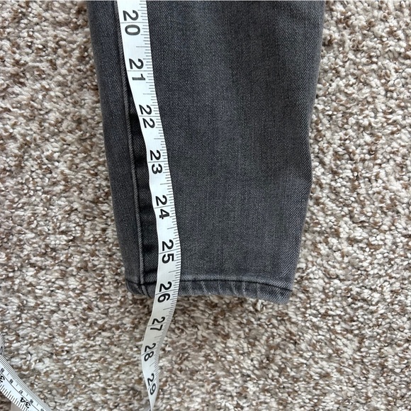 LOFT Black Light Wash Skinny Jeans Jeggings Stretch Casual Neutral 31 12 - Picture 8 of 8